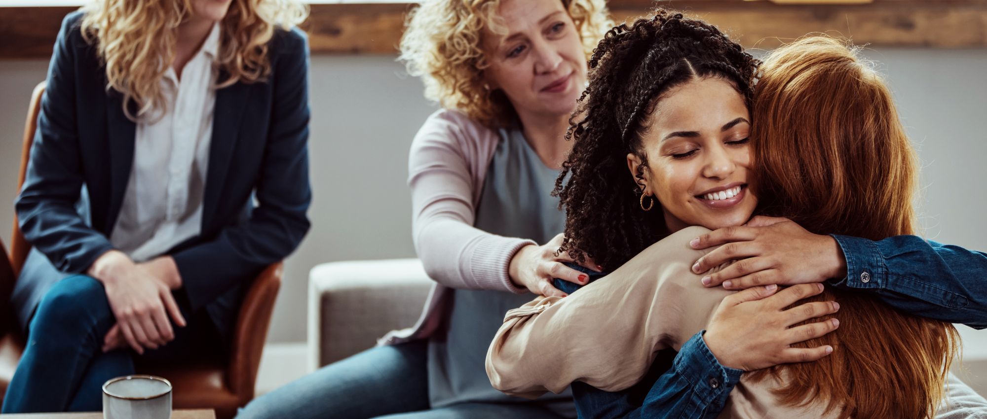 A woman in a Half-Day Outpatient Mental Health Treatment Program for women at Luna Recovery for Women in North Andover, MA.
